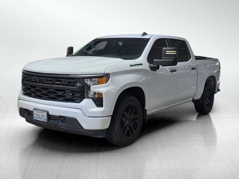Used 2023 Chevrolet Silverado 1500 Custom w/ LPO, Dark Essentials Package AWD/4WD image 3