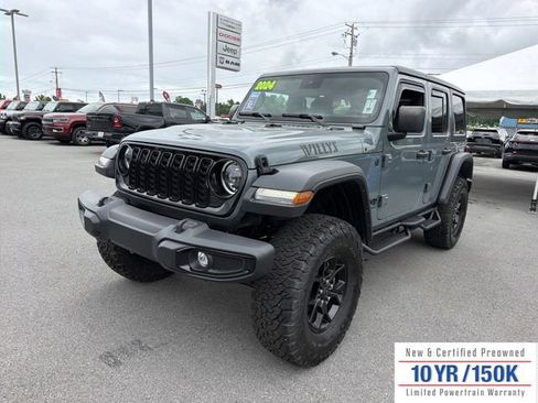 Used 2024 Jeep Wrangler Unlimited Sport AWD/4WD image 1