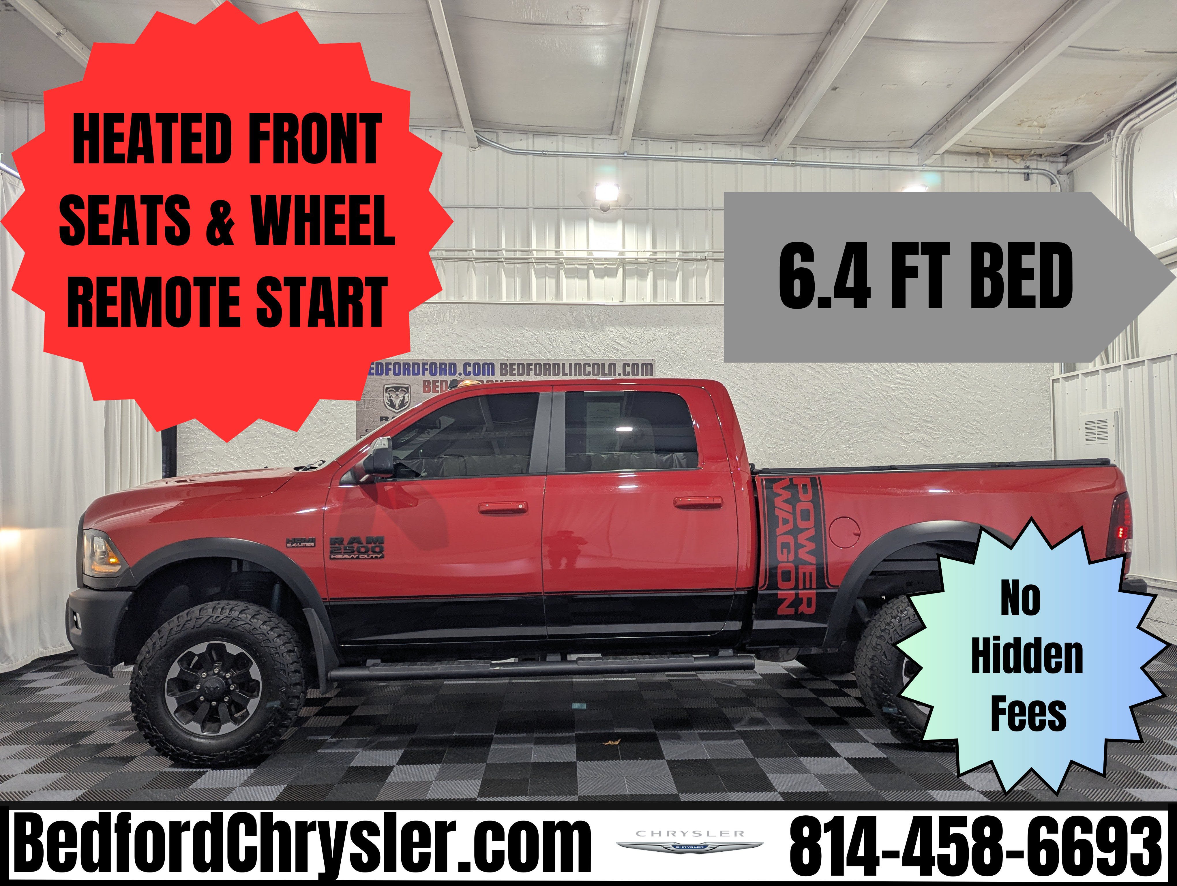 Used 2017 RAM 2500 Power Wagon w/ Heated Seats & Wheel Group AWD/4WD image 1