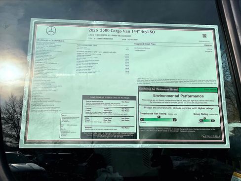 New 2026 Mercedes-Benz Sprinter 2500 image 18