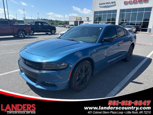 Used 2023 Dodge Charger SXT w/ Blacktop Package AWD/4WD image 1