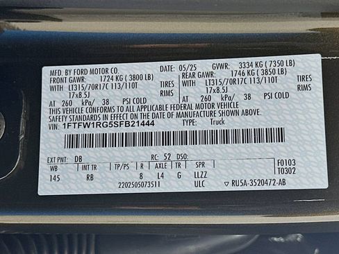 Used 2025 Ford F150 Raptor AWD/4WD image 34