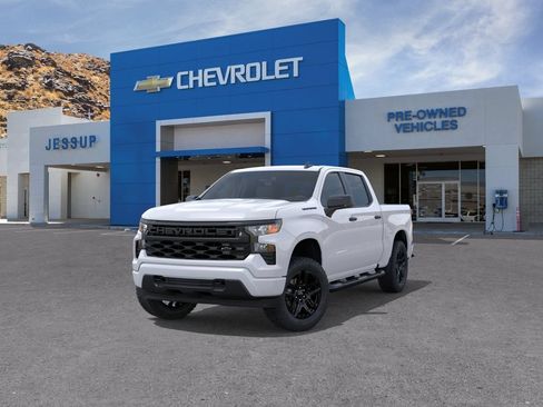 New 2026 Chevrolet Silverado 1500 Custom w/ Turbomax Blackout Package RWD image 8