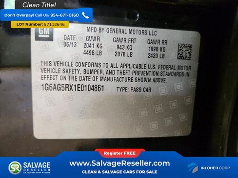 Used 2014 Cadillac ATS 2.0T AWD Sedan image 16