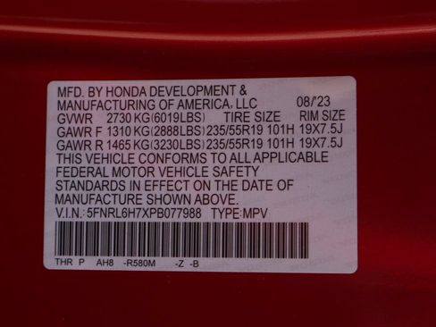Used 2023 Honda Odyssey Sport image 53