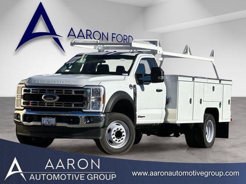 Used 2024 Ford F550 2WD Regular Cab Super Duty w/ XL Chrome Package image 1