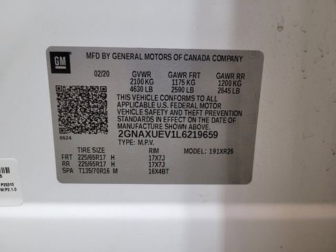 Used 2020 Chevrolet Equinox LT image 33