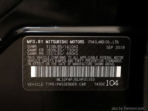 Used 2020 Mitsubishi Mirage G4 LE image 27