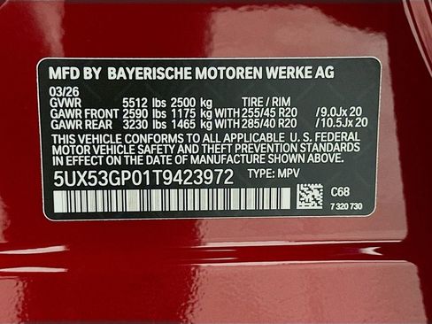 New 2026 BMW X3 xDrive30 w/ M Sport Package image 24