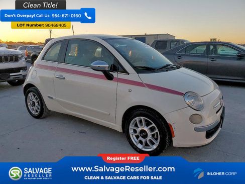 Used 2012 FIAT 500 Lounge w/ Pink Ribbon Special Edition FWD image 5
