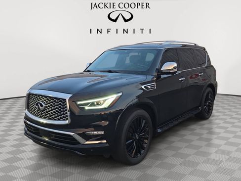 Used 2021 INFINITI QX80 Sensory w/ Cargo Package AWD/4WD image 1