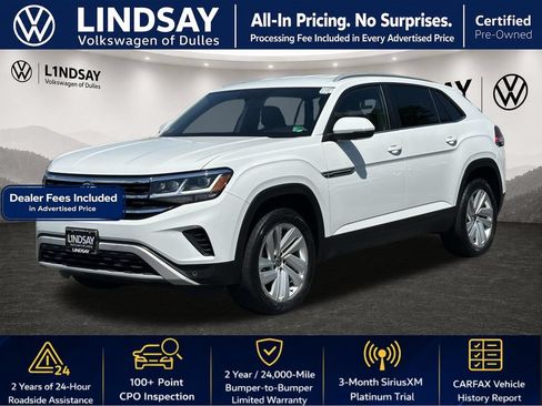 Used 2022 Volkswagen Atlas Cross Sport SE AWD/4WD image 4