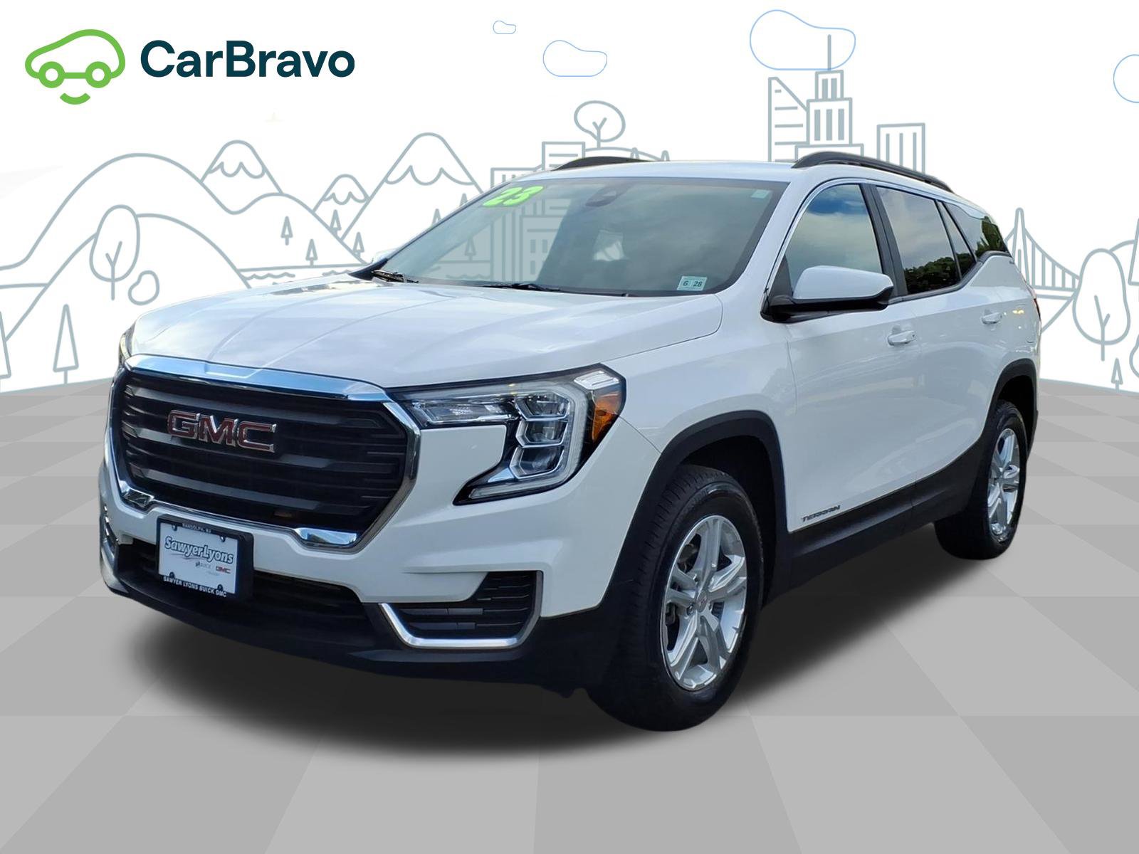 Certified 2023 GMC Terrain SLE w/ Driver Convenience Package AWD/4WD image 1