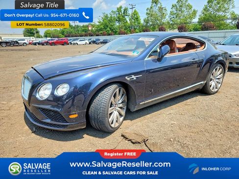 Used 2016 Bentley Continental GT AWD/4WD image 1