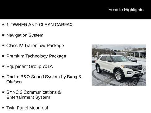 Used 2022 Ford Explorer King Ranch w/ Premium Technology Package image 5