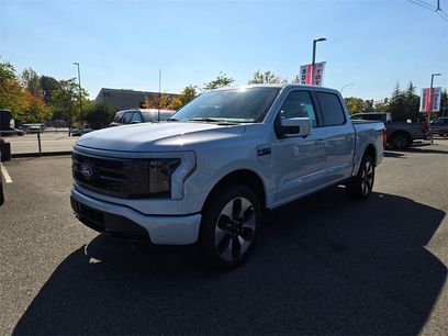 New 2025 Ford F150 Lightning Platinum