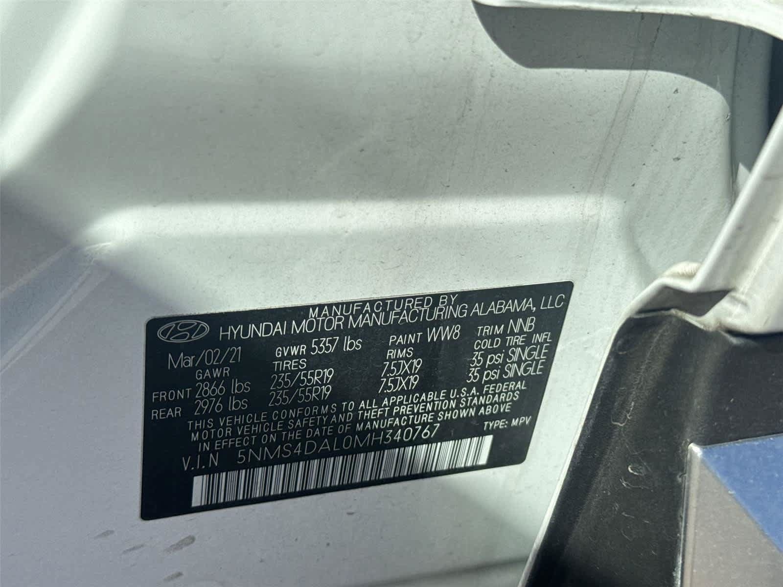 Used 2021 Hyundai Santa Fe Limited AWD/4WD image 21