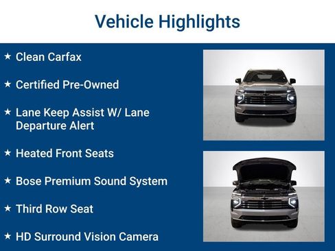 Used 2026 Chevrolet Tahoe LT w/ Comfort Package AWD/4WD image 3