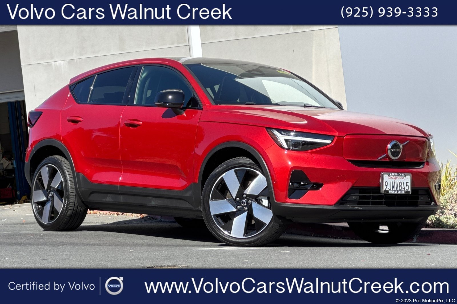 Certified 2023 Volvo C40 P8 Recharge Ultimate w/ Protection Package Premier AWD/4WD image 1