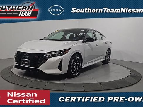 Certified 2025 Nissan Sentra SR w/ SR Premium Package FWD image 1
