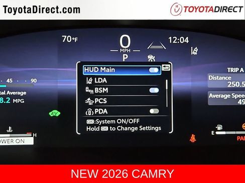 New 2026 Toyota Camry XSE FWD image 15