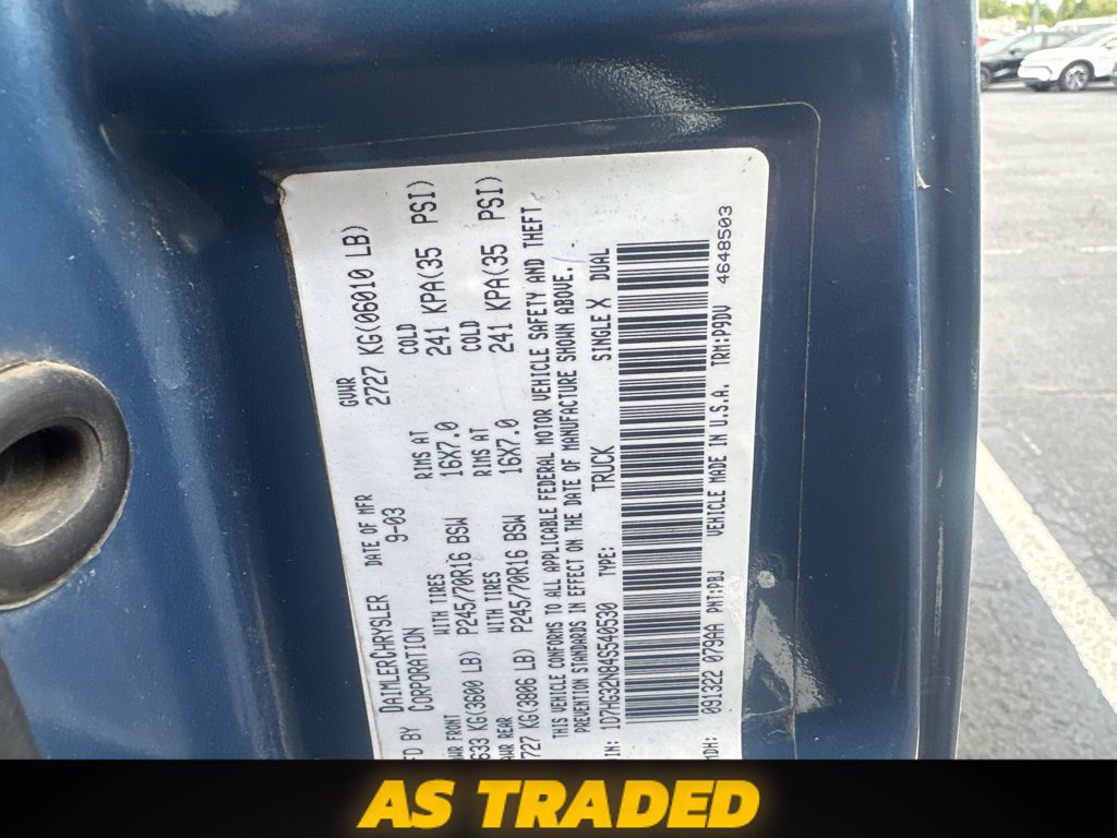 Used 2004 Dodge Dakota Sport w/ Deluxe Convenience Group AWD/4WD image 7