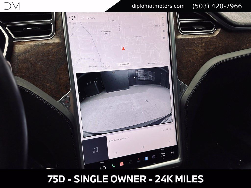 Used 2017 Tesla Model S 75D AWD/4WD image 36