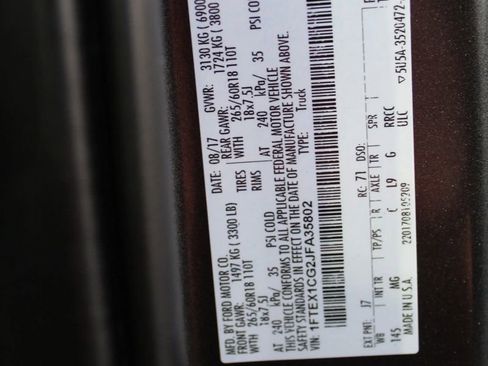 Used 2018 Ford F150 XLT w/ Equipment Group 302A Luxury image 39