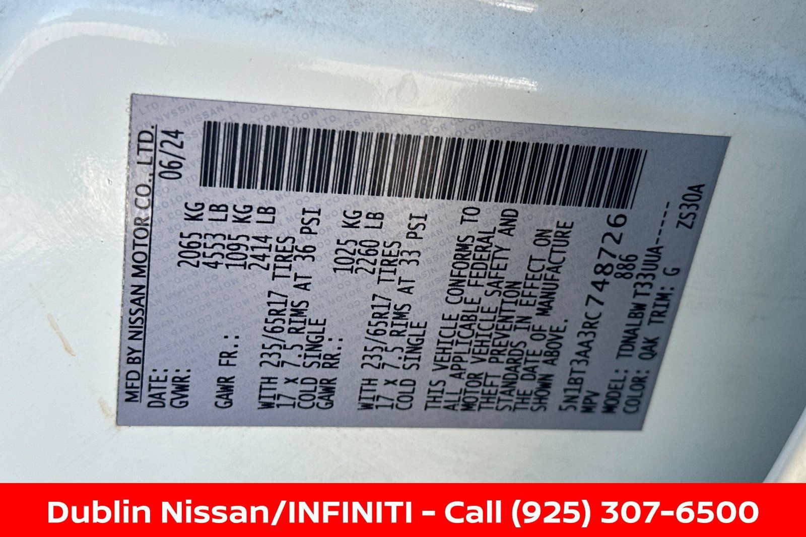 Certified 2024 Nissan Rogue S FWD image 54