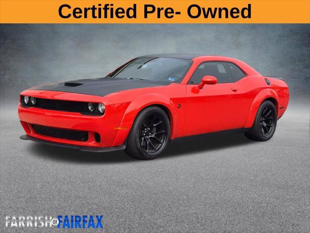 Certified 2021 Dodge Challenger R/T Scat Pack w/ T/A Package RWD image 1