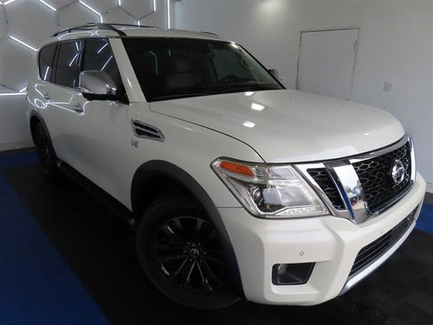 Used 2017 Nissan Armada Platinum w/ Captain Seat Package RWD image 5