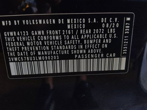 Used 2020 Volkswagen Jetta S FWD image 33
