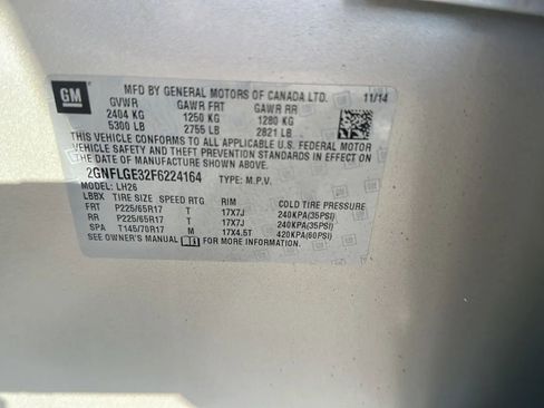 Used 2015 Chevrolet Equinox LT w/ Power Convenience Package AWD/4WD image 15