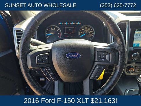Used 2016 Ford F150 XLT w/ Equipment Group 302A Luxury AWD/4WD image 27