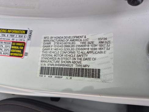 Used 2024 Honda Odyssey EX-L image 36