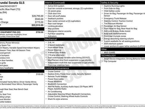 Used 2012 Hyundai Sonata GLS w/ Popular Equipment Pkg FWD image 30