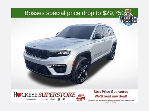 Certified 2023 Jeep Grand Cherokee Limited w/ Black Appearance Package image 1
