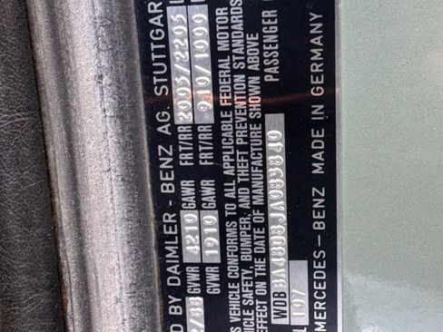 Used 1988 Mercedes-Benz 560 SL image 42