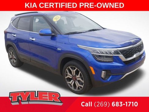 Used 2021 Kia Seltos SX AWD/4WD image 1
