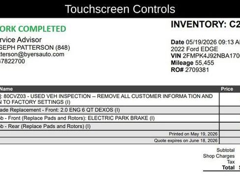 Used 2022 Ford Edge SEL w/ Convenience Package AWD/4WD image 8