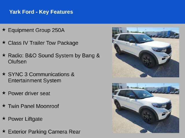 Certified 2023 Ford Explorer ST-Line w/ Class IV Trailer Tow Package AWD/4WD image 2