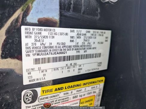 Used 2018 Ford Expedition Limited w/ Equipment Group 301A AWD/4WD image 34