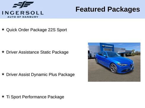 Used 2018 Alfa Romeo Giulia Ti Sport w/ Quick Order Package 22S Sport AWD/4WD image 15