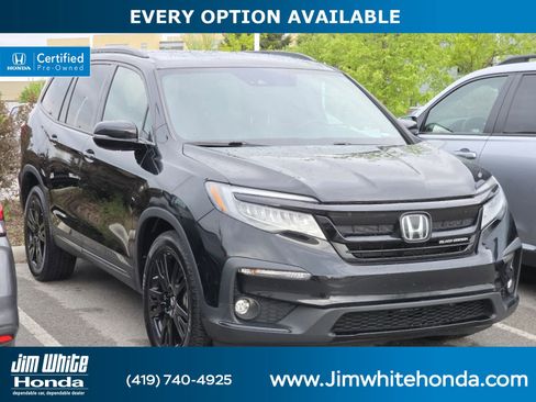 Certified 2021 Honda Pilot Black Edition image 1