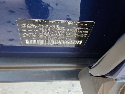 New 2026 Subaru Outback Limited AWD/4WD image 19