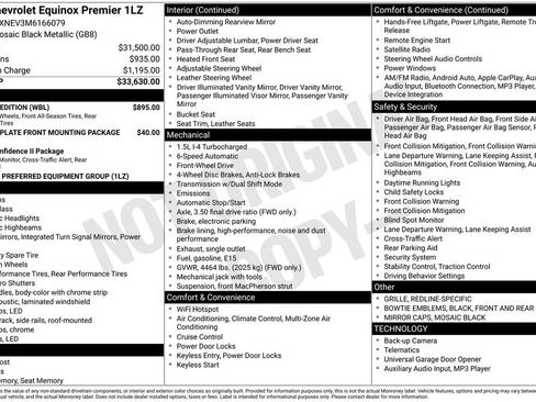 Used 2021 Chevrolet Equinox Premier w/ Redline Edition image 2