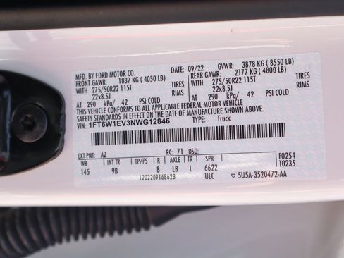 Used 2022 Ford F150 Lightning Platinum AWD/4WD image 58