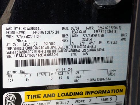 Used 2024 Ford Expedition Limited RWD image 25
