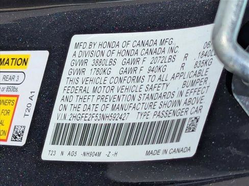 Used 2022 Honda Civic Sport image 23