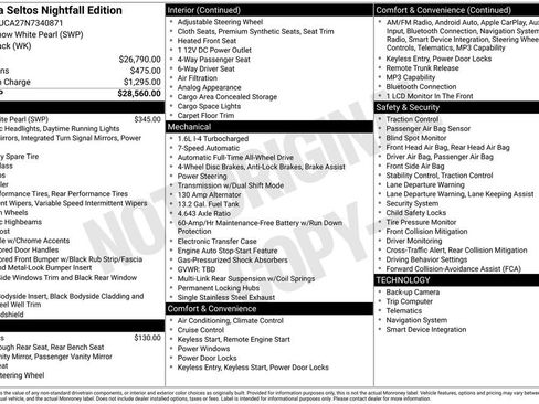 Used 2022 Kia Seltos Nightfall Edition image 15